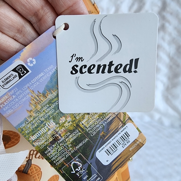 DreamWorks Shrek Loungefly Backpack Featuring Donkey And His Favorite Waffles - Picture 7 of 8